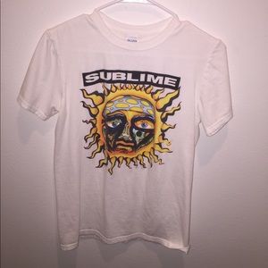 sublime white shirt